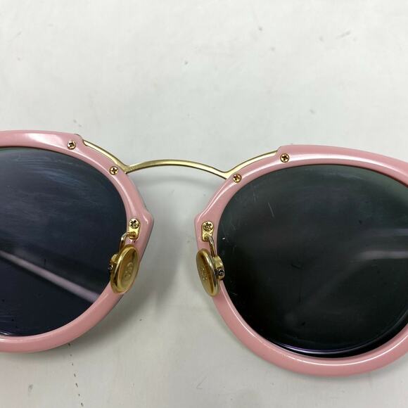 Christian Dior Pink Mirrored Lens Sunglasses main image 12